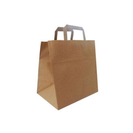 Tragentaschen Braun mit Tragegriff 22*10*27cm